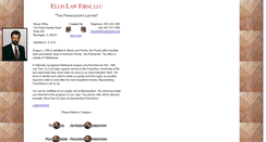 Desktop Screenshot of ellisfranchiselawfirm.com